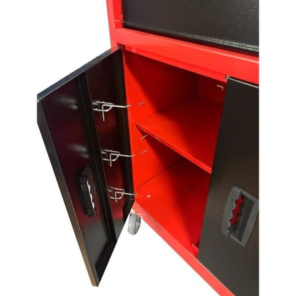 DEFPRO Workshop Trolley - 7 Drawers - Empty Storage Bin 7-drawer