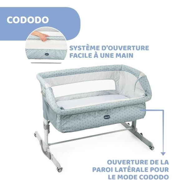 CHICCO - Next2Me Dream Sage Co-Sleeping Crib