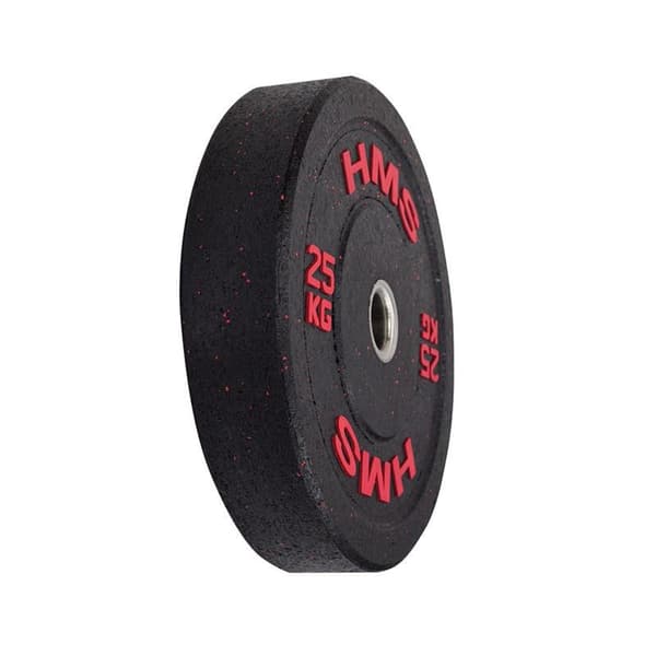 HMS Olympic Bumper Plate 25 kg Red HTBR25