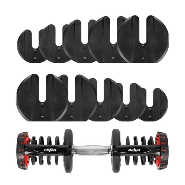 REBEL ACTIVE 40 kg Adjustable Dumbbell