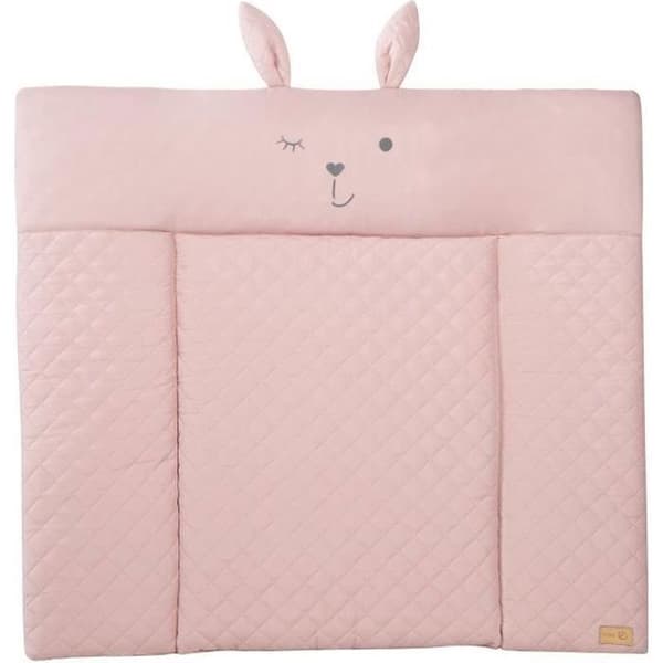 ROBA Changing Mat - Lily Rosa Rabbit Face - 85 x 75 cm