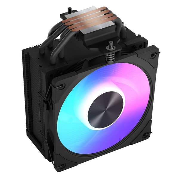 MODECOM Volcano 0C T102 LCD ARGB Processor Air Cooler 12 cm Black