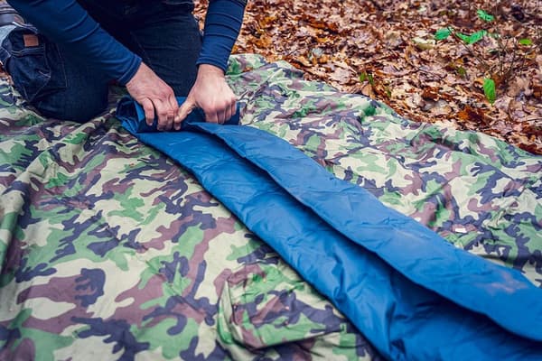 NEO Camping Mattress with Built-in Pillow, Compact, 190 x 60 x 5 cm