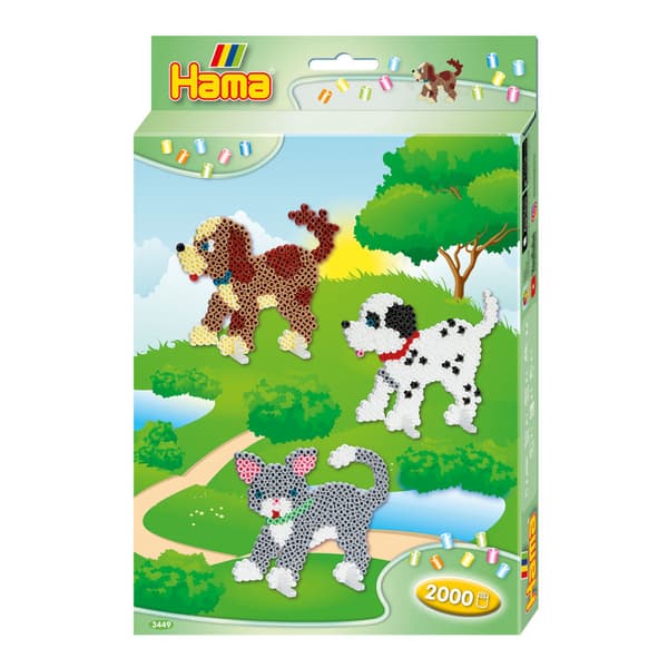 Hama Iron-on Beads Animals 2000 Pieces