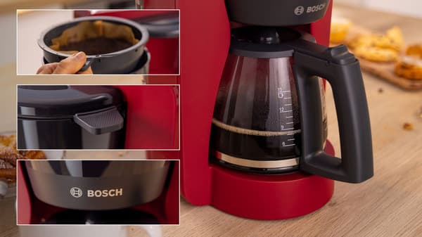 Bosch TKA3M134 Coffee Maker - Manual Drip - 1.4 L