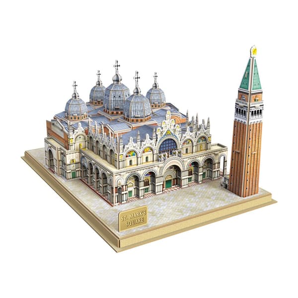 Cubic Fun National Geographic 3D Puzzle St. Mark's Square 107 Pieces