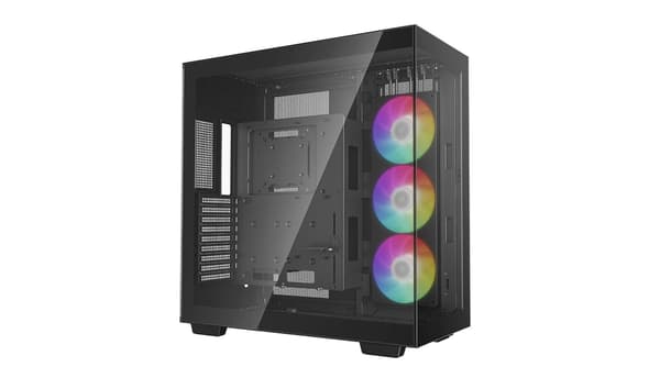DeepCool CH780 - Computer Case - Panoramic Glass - Dual Chamber Layout