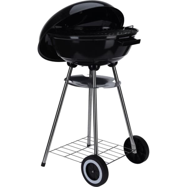 Grill King Charcoal Barbecue on Wheels 46 cm Black