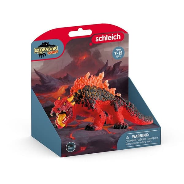 Schleich Magma Lizard Action Figure - Lava World - Eldrador Creatures