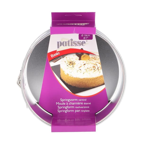 Patisse Springform Pan 18 cm Silver