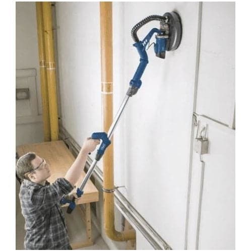 SCHEPPACH DS920X Telescopic Wall and Ceiling Sander - 210 mm - 710W - Includes Hose and Abrasive Discs