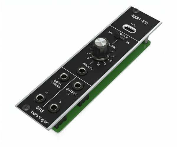 Behringer CU1A USB-C Audio Interface for Eurorack Modular Synthesizers