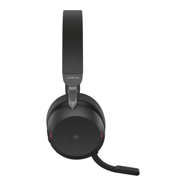 GN Jabra Evolve2 75 Headset On-Ear Bluetooth Wireless Active Noise Cancellation Link380a
