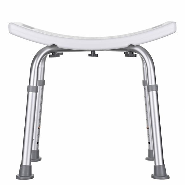 AIV Height-Adjustable Rectangular Shower Stool