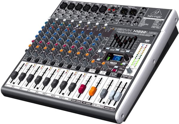 Behringer X1222USB Audio Mixer 12 Channels