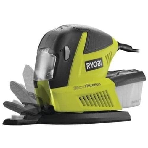RYOBI Multi-Function Sander - 180W - 6000-12000 Oscillations/Min - RMS180-SA30 - 30 Abrasives