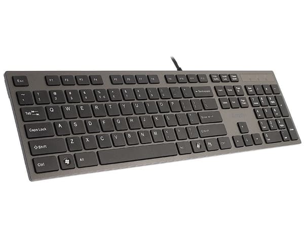 Keyboard A4Tech KV-300H Grey USB, US (A4TKLA39976)