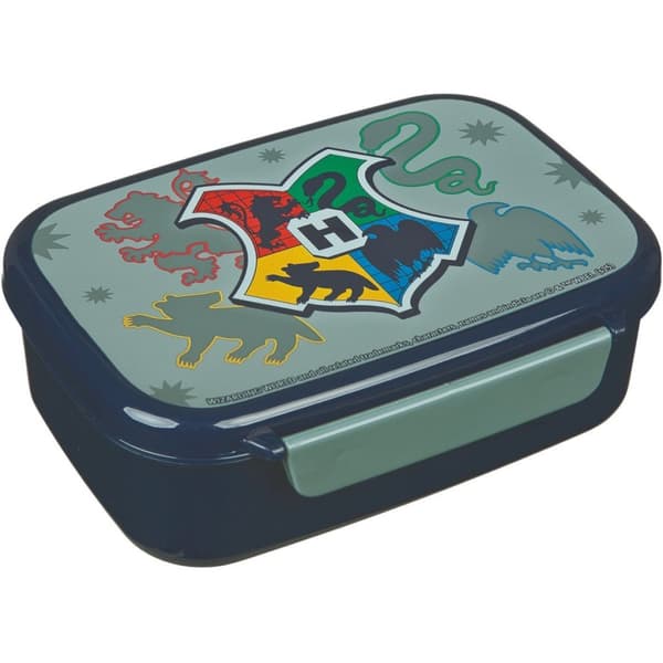 Harry Potter Lunchbox Blue/Gray with Dividers
