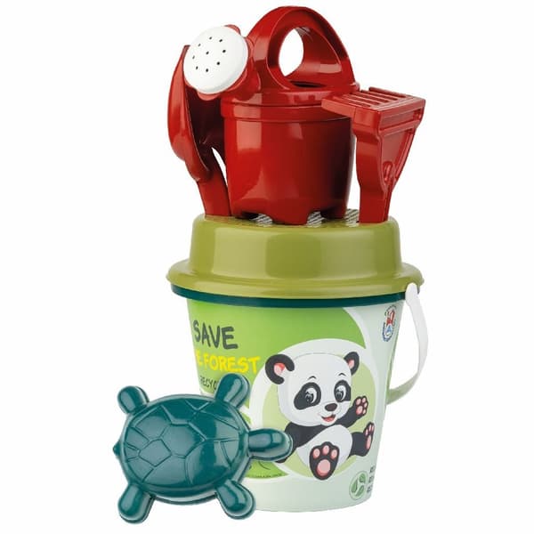 Save Nature Recycle Bucket Set Forest or Sea 6-piece Assorted