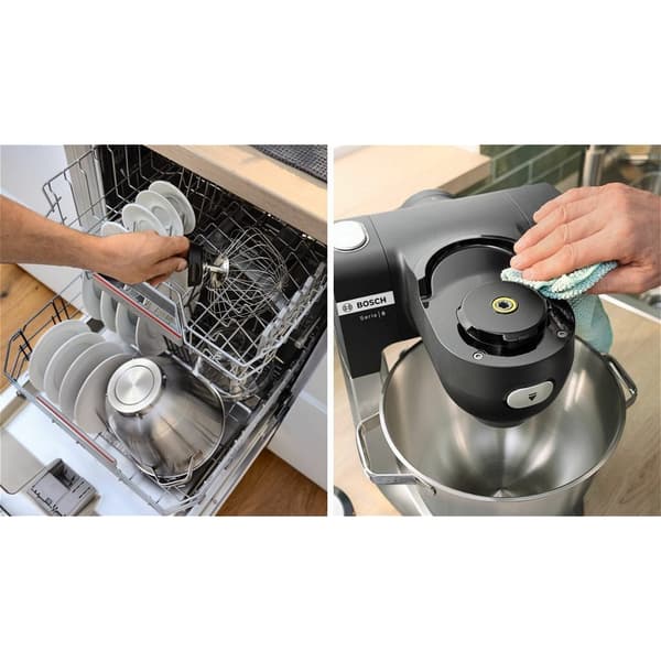 Bosch MUMS6ZS34 Kitchen Machine Black/Silver 5.5 L
