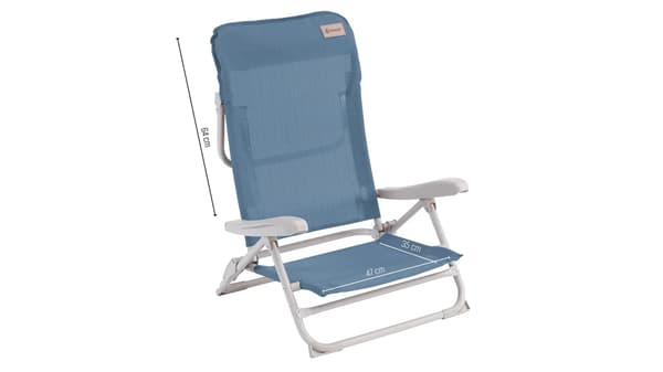 Outwell Camping Chair 2 Legs Blue 470433