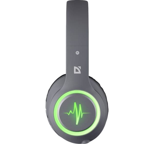 Defender Wireless Headphones with Microphone and LED B571
