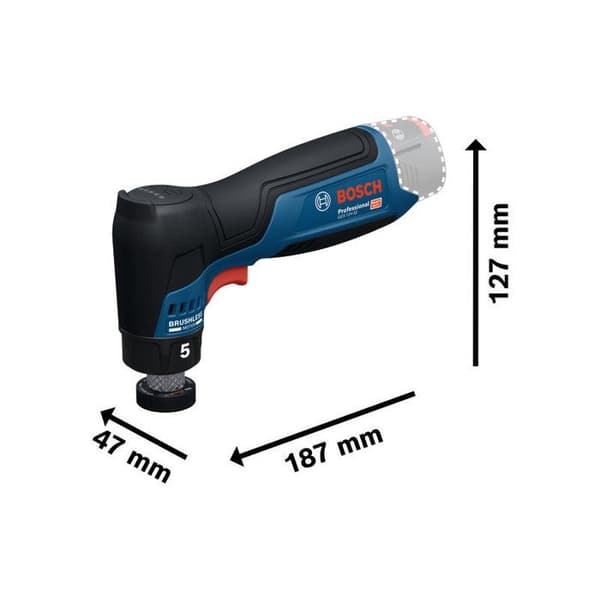 BOSCH PROFESSIONAL GEX 12V-32 Cordless Random Orbital Sander - 12V - Includes 2 Sanding Pads 12V-77