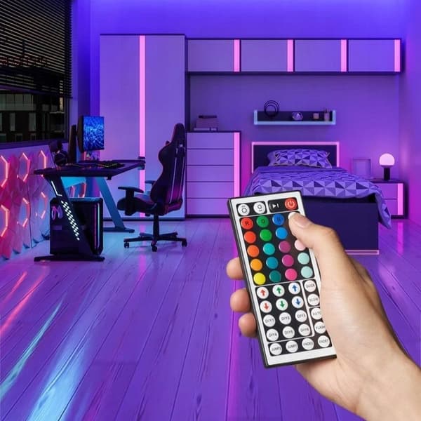 Vention Silicone Neon LED Strip 2 m with IR Remote Control, USB 5V Power Supply
