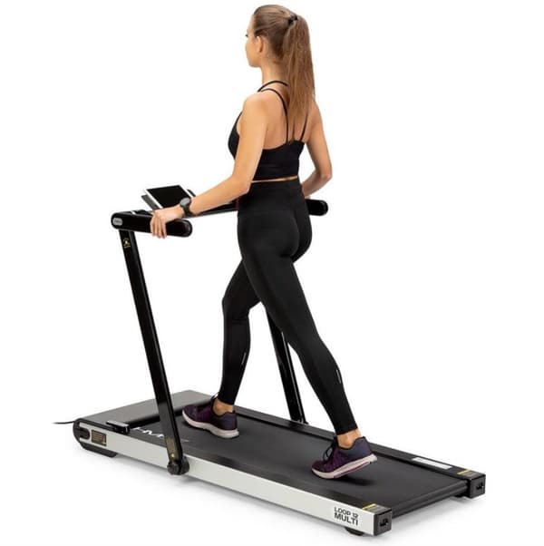 HMS LOOP12 MULTI Electric Treadmill with Desk 1-12 km/h Black