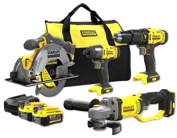Set of 4 Fatmax Tools by STANLEY SFMCK469M2