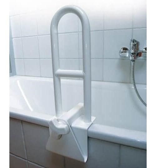 Bathtub-Mounted Grab Bar - 48.5 cm Long - 180 kg Max Load