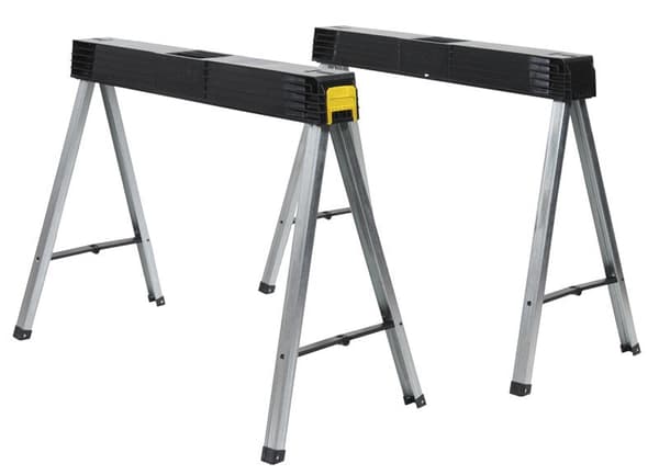 Stanley Fold-Up Sawhorse Twin Pack