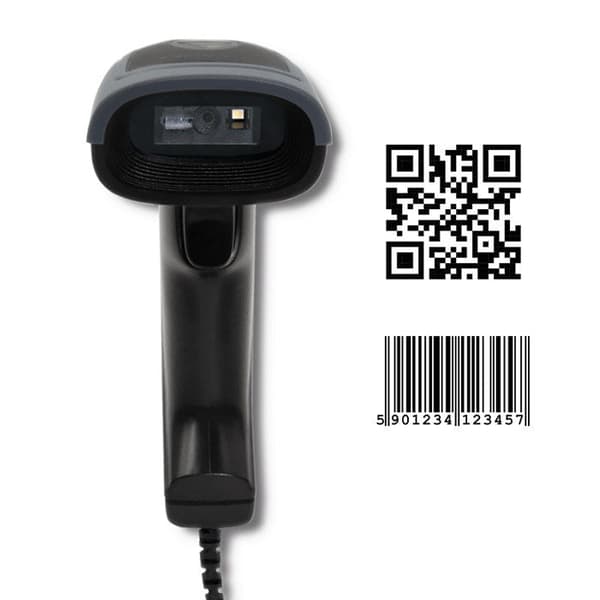 Qoltec - Barcode Scanner - USB - 1D & 2D Codes