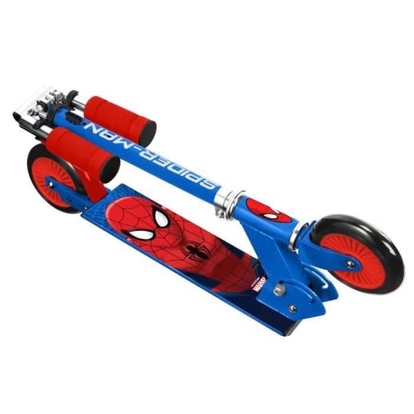 STAMP Folding Scooter SPIDERMAN for Boys 4+