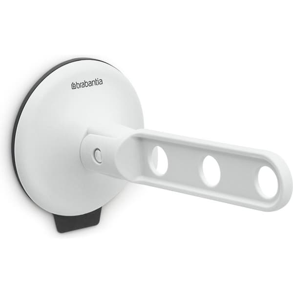 Brabantia Foldable Clothes Hook with Suction Cup White