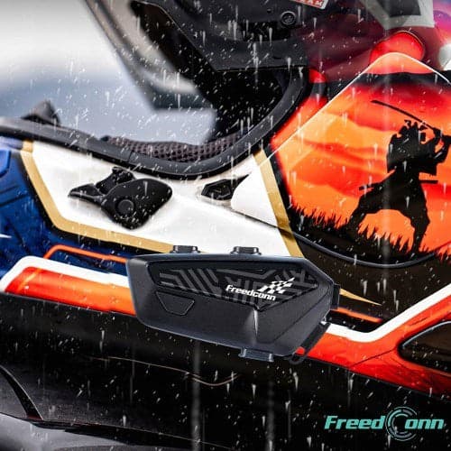 FreedConn F1 Plus V2 EU Motorcycle Intercom BT 5.4+EDR