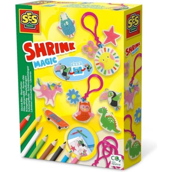 SES Creative Shrink Film Keychains