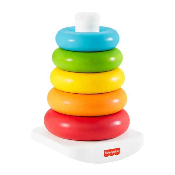 Fisher Price Color Ring Pyramid - Stacking Toy - Eco-Friendly