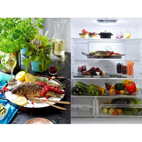 Sam Cook Multi Door Fridge-Freezer 472 L Black