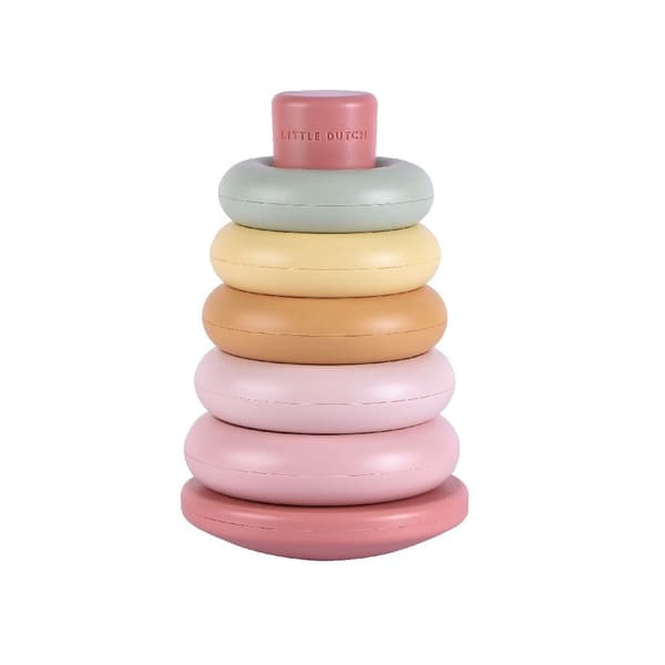 Little Dutch Stacking Rings Pink