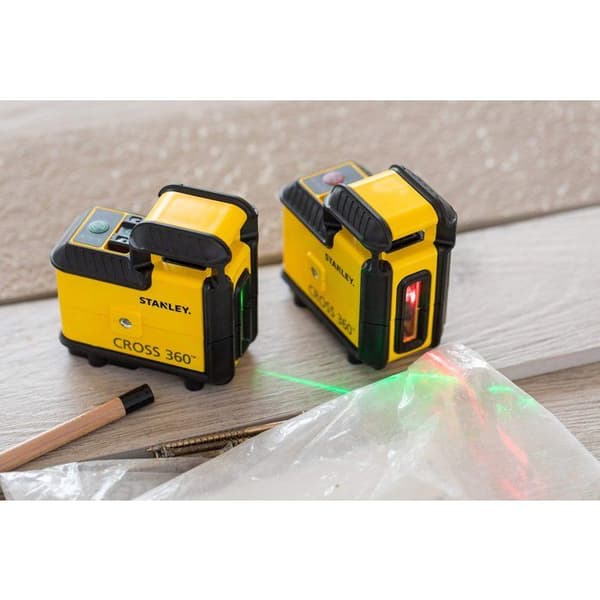 STANLEY 360° Laser Level Kit with Tripod STHT77640-1 - Red