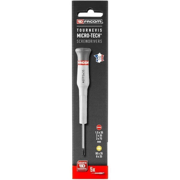 FACOM Precision Screwdriver Set - 5 Pieces - MT.J5PG - Swivel Head