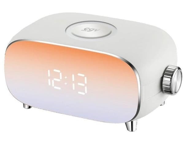 CGV ALBA Sunrise Simulator Alarm Clock - Programmable Sunset - 60 Stations
