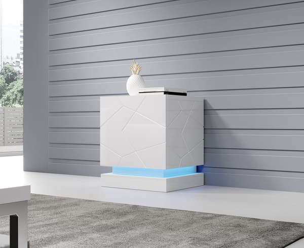 QIU Bedside Cabinet Lighting 2 pcs RGB