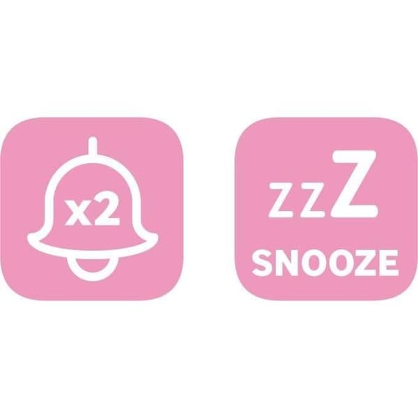 BIGBEN INTERACTIVE R15PRINCESS3D LED Alarm Clock - 3D Effect - Princess Design