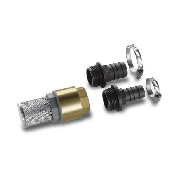 KARCHER Complete Suction Kit - 1/3/4" Adapter - Stainless Steel Strainer