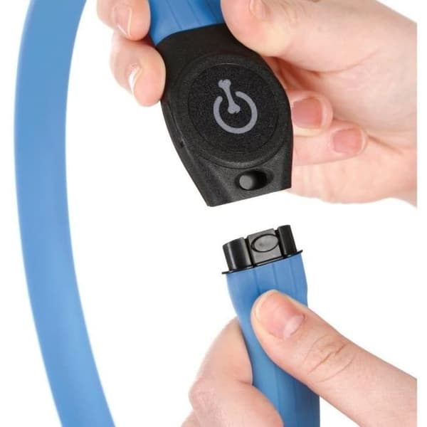 KERBL LED Collar - Maxi Safe - 65 cm - 10 mm - Blue