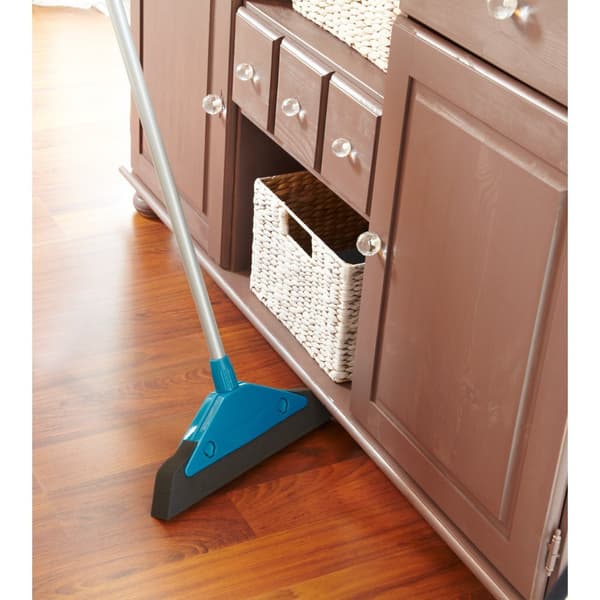 Leifheit Soft and Easy Foam Rubber Broom with Telescopic Handle - 34 cm