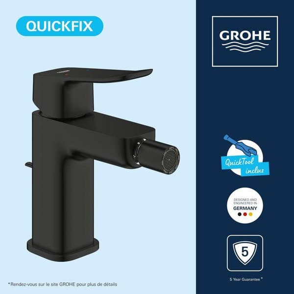 GROHE DICE Bidet Mixer Tap - Matte Black