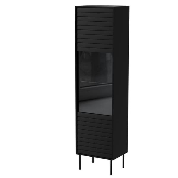 Cama CORTINA Display Cabinet 53x40x182 Black